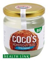 HEALTHLINK Olej kokosový BIO 400 ml